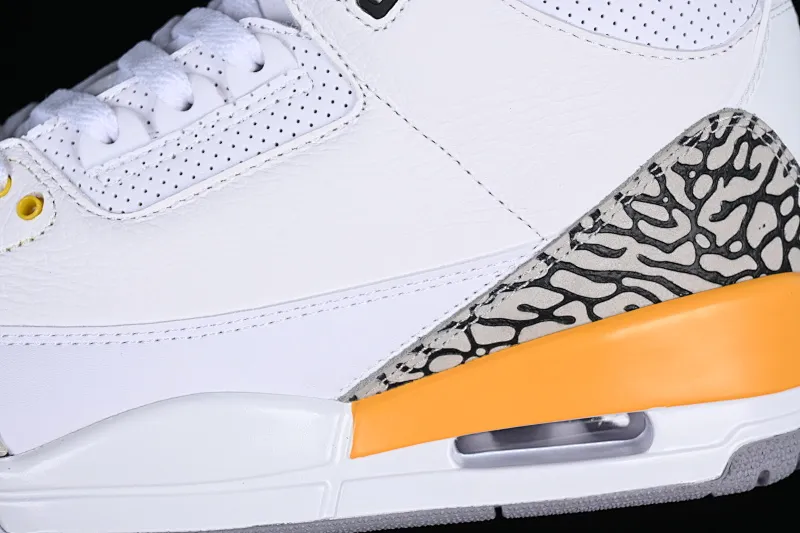 All categories Air Jordan Jordan series basketball shoes Air Jordan 3 Air Jordan 3 Retro "Laser Orange" AJ3 Joe 3 Laser Orange First layer CK9246-108